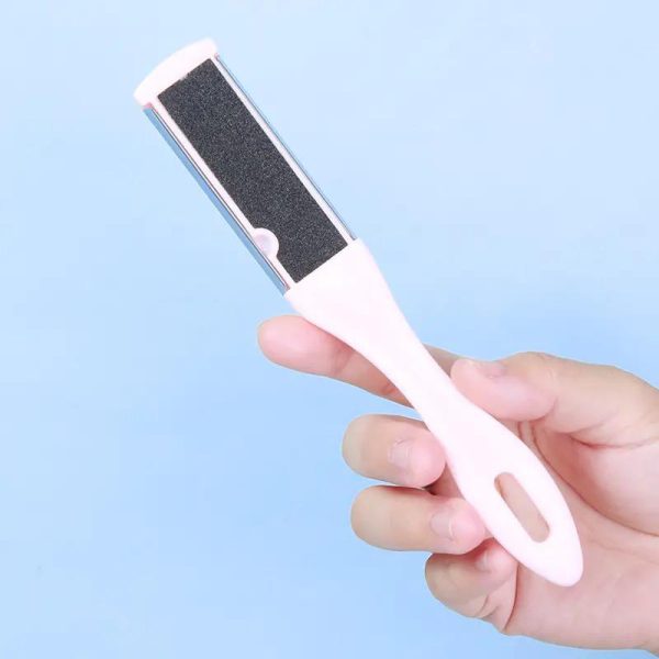 "2 in 1 Professional Foot File & Pedicure Tool – Hard Skin Remover and Foot Rasp for Smooth, Crack-Free Heels"