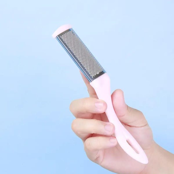 "2 in 1 Professional Foot File & Pedicure Tool – Hard Skin Remover and Foot Rasp for Smooth, Crack-Free Heels"