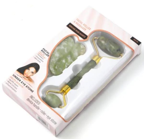 "Gua Sha & Jade Roller Set for Glowing Skin – Rejuvenating Facial Tools with Ancient Scraping Therapy"